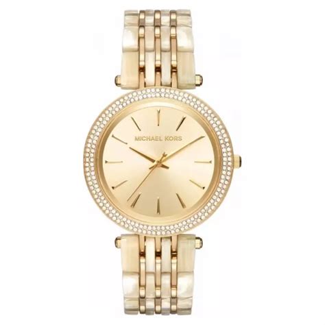 reloj michael kors mujer dorado original|Michael Kors black watches women.